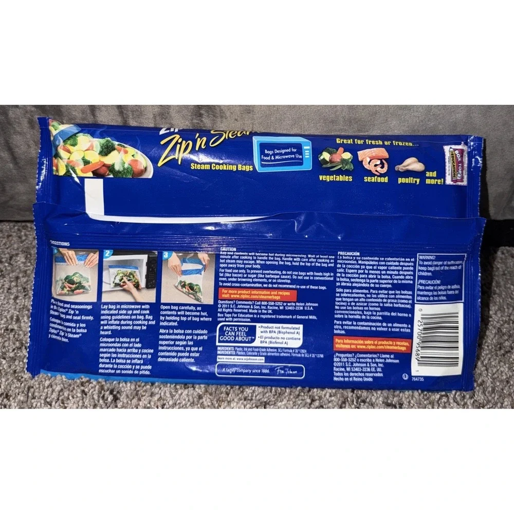 Ziploc new zip